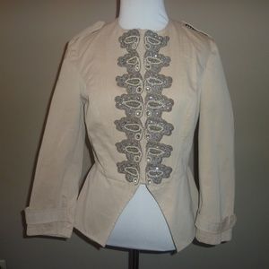 Gryphon New York Women's Jacket Spine Jacket Ivory